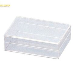 Hộp nhựa vuông PS (Polystyrene) (100 x 65 x 28mm, 10 Pcs) AS ONE 1-4698-05 Type 5