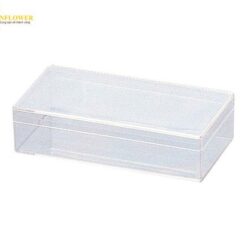 Hộp nhựa vuông PS (Polystyrene) (110 x 80 x 33mm, 10 Pcs) AS ONE 1-4698-06 Type 6