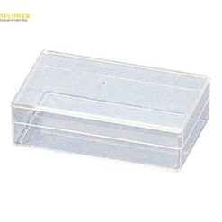 Hộp nhựa vuông PS (Polystyrene) (180 x 90 x 45mm, 10 Pcs) AS ONE 1-4698-09 Type 9