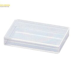 Hộp nhựa vuông PS (Polystyrene) (194 x 104 x 26mm, 10 Pcs) AS ONE 1-4698-10 Type 10