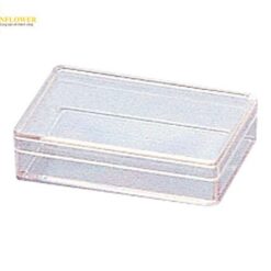 Hộp nhựa vuông PS (Polystyrene) (221 x 141 x 37mm, 5 Pcs) AS ONE 1-4698-11 Type 11