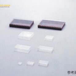 Hộp nhựa vuông PS (Polystyrene) (270 x 190 x 51mm, 5 Pcs) AS ONE 5-066-12 Type 12