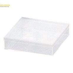 Hộp nhựa vuông PS (Polystyrene) (68 x 39 x 15mm, 50 Pcs) AS ONE 1-4698-02 Type 2