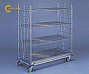 Kệ chứa (957 x 514 x 1996mm, chịu tải 250kg) AS ONE 3-309-02 MM910