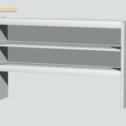 Kệ đựng thuốc thử 1 mặt dùng cho bàn thí nghiệm 1180 x 200 x 1100mm AS ONE 3-4153-01 EST-1200