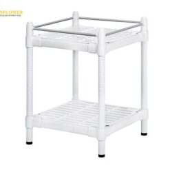 Kệ loại mỏng (màu trắng, nhựa ABS, PP (Polypropylene), 575 x 575 x 815mm) NAVIS M-2FW