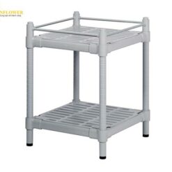 Kệ loại mỏng (màu xám, nhựa ABS, PP (Polypropylene), 575 x 575 x 815mm) NAVIS M-2FG