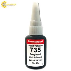 Keo dán nhanh đen Super Glue Cyanoacrylate Permabond 735