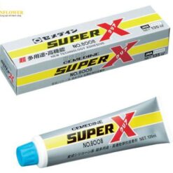 Keo dính vật liệu nhiệt độ thấp (SUPER X, màu trong suốt, 135mL) Cemedine AX-139
