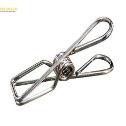 Kẹp phòng thí nghiệm (φ2mm, 60mm, thép không gỉ Stainless steel (SUS304), 6 cái) Tubame Bussan (AS ONE 3-6075-01)