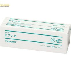 Khăn giấy (màu trắng, 170 x 220mm, 35 packs of 200pcs) Saraya 77259