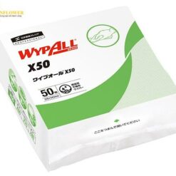 Khăn lau WYPALL X50 Wipers Folded in Four Type 50 Pieces x 18 Bags NIPPON PAPER CRECIA Co., LTD 60555