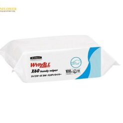 Khăn lau WYPALL X60 Wipers Pop-Up Type 100 Pieces x 16 Bags NIPPON PAPER CRECIA Co., LTD 60533