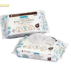 Khăn ướt nhi khoa (200 x 150mm, 80 cái/ túi) Osaki Medical