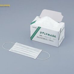 Khẩu trang tiêu chuẩn 2Ply Mask 100pcs AS ONE 6-9766-01