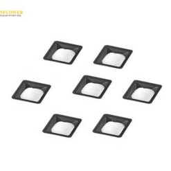 Khay cân màu đen tự nhiên (PS (polystyrene), 46 x 46 x 8mm, 500pcs) AS ONE 3-6026-07 HS1423A