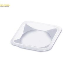 Khay cân màu trắng tự nhiên (PS (polystyrene), 140 x 140 x 22mm, 500pcs) AS ONE 3-6026-03 HS1420C