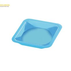 Khay cân màu xanh lam không tích điện (PS (polystyrene), 140 x 140 x 22mm, 500pcs) AS ONE 3-6027-06 HS120224