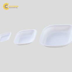 Khay cân (PS (polystyrene), 100 x 125 x 18mm, 1000 sheets) AS ONE 2-9634-03 DYS-3