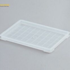 Khay chứa bằng nhựa PP (polypropylene) (màu trong suốt, 280 x 190 x 15mm) SEKISUI PZ-0006