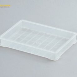Khay chứa bằng nhựa PP (polypropylene) (màu trong suốt, 280 x 190 x 34mm) SEKISUI PZ-0004