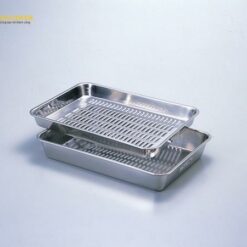 Khay đục lỗ bằng thép không gỉ (SUS304) AS ONE 4-113-01