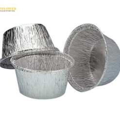 Khay đựng bằng nhôm (loại tròn) φ64 x φ51 x 13mm, 100 cái AS ONE 3-8512-01