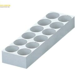 Khay đựng bảo vệ chai (PP (Polypropylene), 500mL (83mmφ x 12 volumes)) AS ONE 3-4082-01 B-500