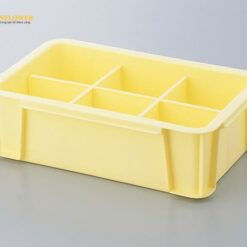 Khay đựng hóa chất (6 x 500ml, PP (Polypropylene), 195 x 320 x 100mm) AS ONE 3-180-01