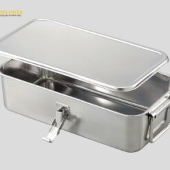 Khay đựng phòng thí nghiệm (thép không gỉ, có tay cầm, 16.6L) AS ONE 2-9548-03 520