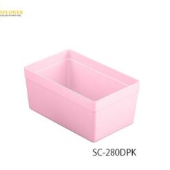 Khay đựng phụ kiện (màu hồng nhạt, nhựa ABS (chất chống tĩnh điện), 173 x 130 x 273mm) ALTIA SC-280DPK