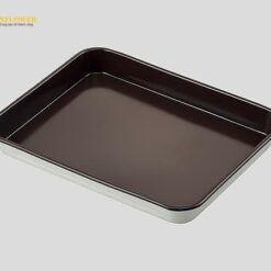 Khay nhôm tráng Flo 240 x 310 x 36mm AS ONE 2-339-03 Size 3