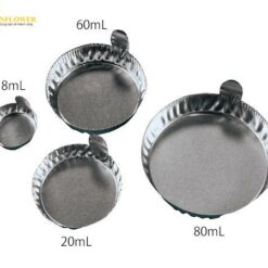 Khay nhôm tròn (20mL, có tay cầm, 100 cái) Eagle Thermoplastics D43-100