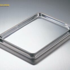 Khay thép không gỉ SUS430 222 x 157 x 16mm AS ONE 1-8678-01