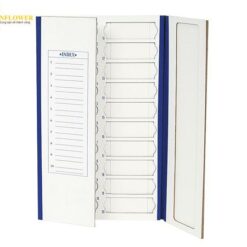 Khay trượt màu xanh lam (giấy, 208 x 341 x 9mm) AS ONE 3-6020-02 HS9913