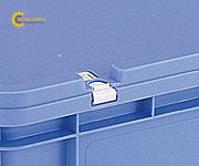 Khóa chốt PP (Polypropylene) loại 1 (4 cái/ bộ, dùng cho hộp 54-2, No.36C, No.56B) SANKO