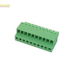 Khối đầu cuối có thể cắm được 10POS 16AWG PHOENIX CONTACT FRONT-MC1,5/10-ST-3,81