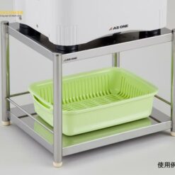 Khung đặt bể rửa siêu âm ASU-6 / ASU-10 (thép không gỉ, 420 x 350 x 335mm) AS ONE 7-5646-12