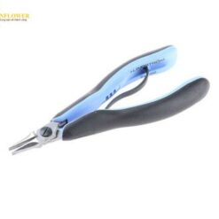 Kìm ESD mũi phẳng bằng thép chịu lực có hàm (146.5mm x 20mm) Lindstrom RX7490