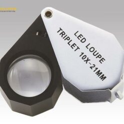 Kính lúp 10X có đèn LED AS ONE 1-2610-01 W-LED10
