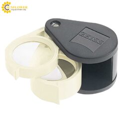 Kính lúp bỏ túi (loại gấp, 2 lớp, 3x, 6x, 9x, φ22mm) Carl Zeiss D36