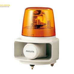 Loa còi tích hợp loại đèn quay điện (Màu vàng, 105dB) KASUGA ELECTRIC WORKS RT-24A-Y