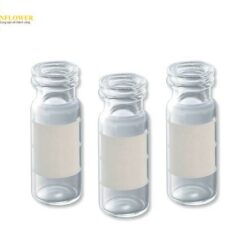 Lọ thủy tinh đựng mẫu (1.5mL, dạng nắp chụp, màu trong suốt dán nhãn, 100pcs) LLG Labware 11090644