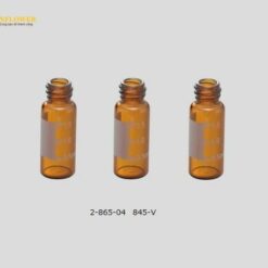 Lọ thủy tinh đựng mẫu (1.5mL, USP type1, màu nâu dán nhãn, 100 cái) AS ONE 2-865-04 845-V