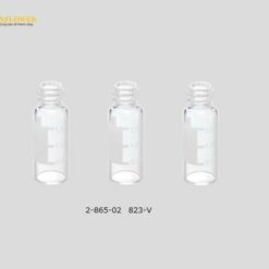 Lọ thủy tinh đựng mẫu (1.5mL, USP type1, màu trong suốt dán nhãn, 100 cái) AS ONE 2-865-02 823-V
