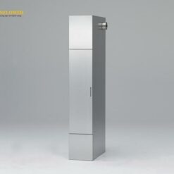 Máy chà sàn khô (thép không gỉ (SUS304), Bộ lọc than hoạt tính x 12 (khí trung tính), 300 x 650 x 1900mm) AS ONE 1-4483-01 DS-9A