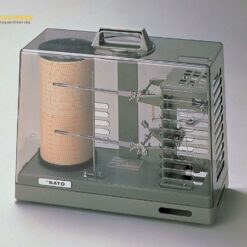Máy ghi nhiệt độ / độ ẩm Thermo-Hygro (loại cuộn tay) (-15 - +40oC / 0 - 100%RH) Sato Keiryoki Mfg 7215-00