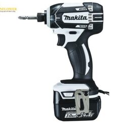 Máy khoan tác động dùng pin (màu trắng, 14.4V, 3.0Ah, 160Nm) Makita TD138DRFXW