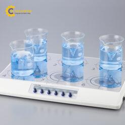 Máy khuấy từ 6 vị trí AS ONE 1-4605-31 RS-6AN, 1500rpm 50 - 2000 x 6 ml