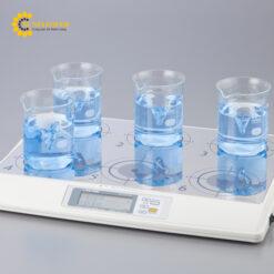 Máy khuấy từ 6 vị trí AS ONE 1-4605-32 RS-6DN, 100 - 1500rpm 50 - 2000 x 6ml